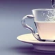 a cup of water