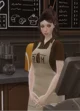 Cute lovable Barista