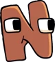 Uppercase N