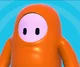 Orange fall guy