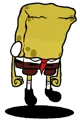 faceless spongebob
