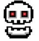 Press Start Skull