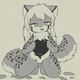 Female snow leopard