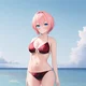 DDLC Beach Sayori