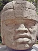 Olmec colossal head