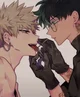 Deku y Bakugo