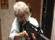 Granny with gun