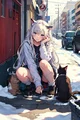 Homeless Catgirl