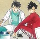 Oikawa and Kuroo