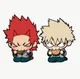Kirishima y Bakugou 