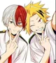 Denki and Todoroki