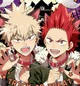 Kirishima y Bakugo