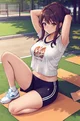 Sporty girl