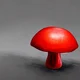 crimson cap mushroom