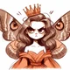 Walnut Moth girl