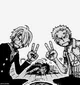 Sanji and Luffy Zoro