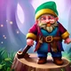 Gnome Lumberjack