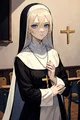 Nun teaching badkids
