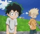 Bakugo and Deku 