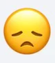 Sorrow emoji