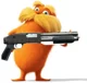 The lorax with a gun
