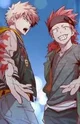 Kirishima y bakugo 