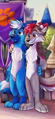 Gay furry friends