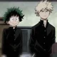 Bakugo and Deku 