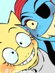 Undyne and Alphys