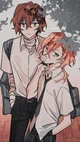 Chuuya and Dazai 