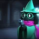 Ralsei with a gun