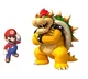 Mario and Bowser