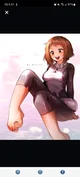 Ochaco feet
