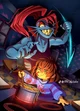 Undyne y Frisk