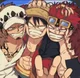 Law Kid and Luffy