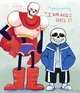 Sans and papyrus