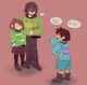 Kris Frisk and Chara