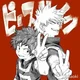 Bakugou y deku