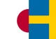 Japan and Sweden