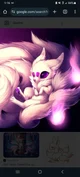 Baby nine tailed fox