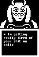 Toriel fell