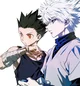 Killua and Gon 
