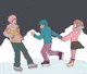 Mha ice skating 