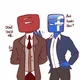 YouTube and Facebook