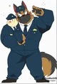 Cop dog