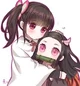 Nezuko and Kanao