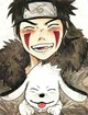 Kiba and Akamaru 