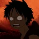 Luffy preucupado