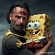 Rick x sponge bob