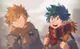 Bakugou y deku